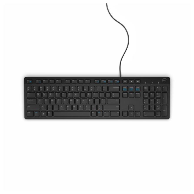 Dell KB216 Multimedia Kablolu Usb Klavye İngilizce