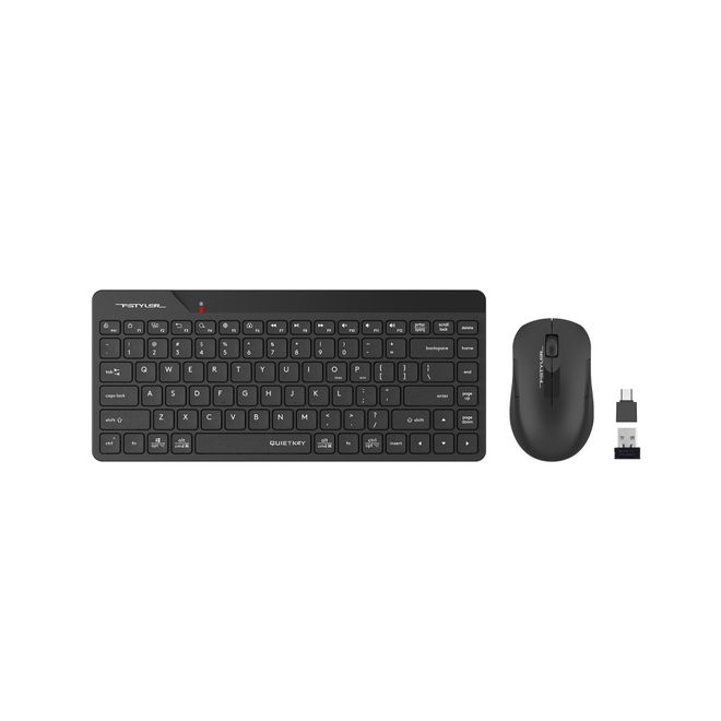 A4 Tech FG2200 Kablosuz mini Q Klavye-mouse siyah