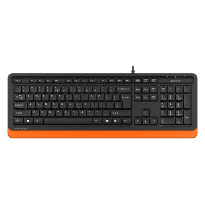 A4 Tech FK10 USB Q siyah-turuncu klavye