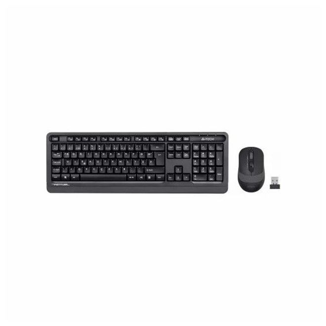 A4 TECH FG1010 K.SUZ F KLAVYE-MOUSE SET,SİYAH-GRİ