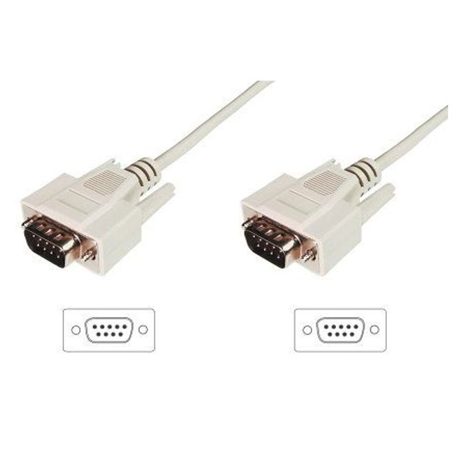 Digitus AK-610107-020-E 2m D-Sub 9E/9E Seri