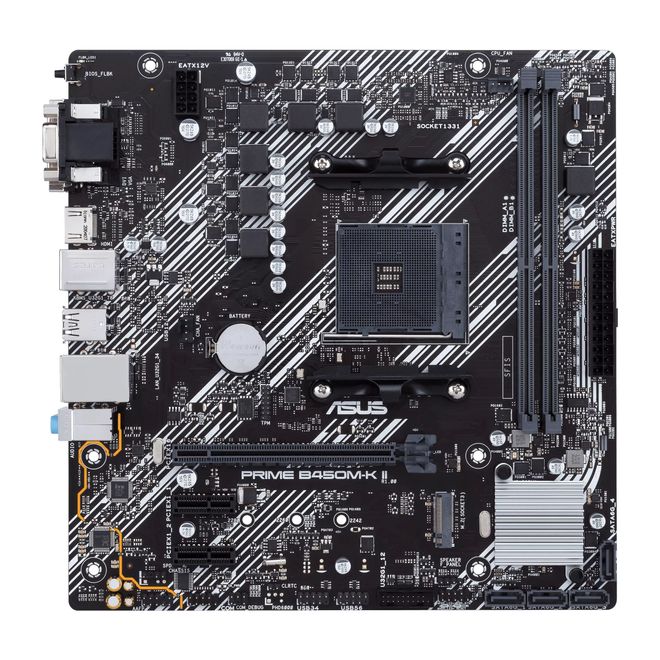 ASUS PRIME B450M-K II AMD M.2 B450 ANAKART AM4