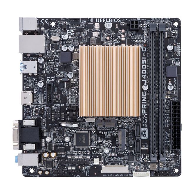 ASUS PRIME J4005I-C DDR4 M2 PCIe NVME HDMI mITX Da