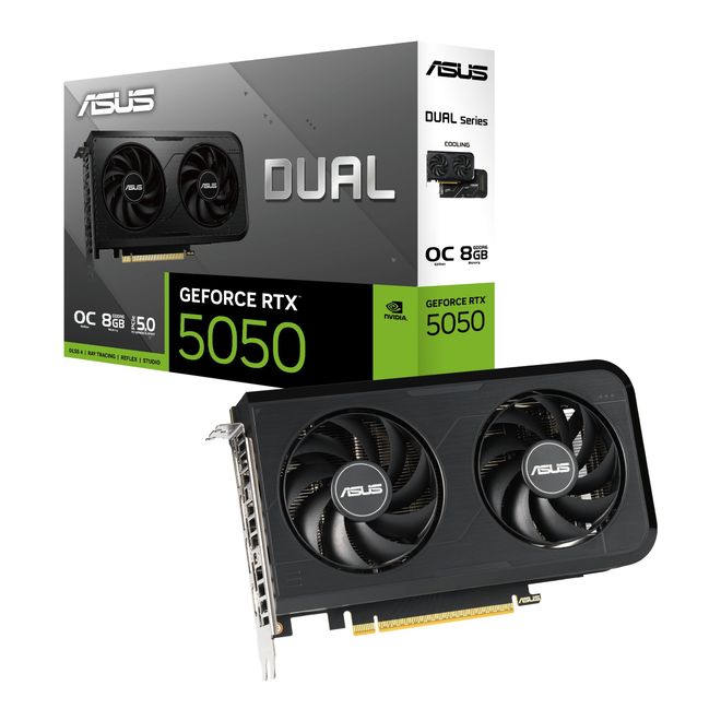 Asus 8Gb DUAL-RTX5050-O8G 128Bit Gddr6 Hdmi+3xDP