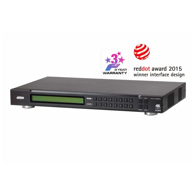 Aten-VM0808HB 8 x 8 True 4K HDMI Matrix Switch