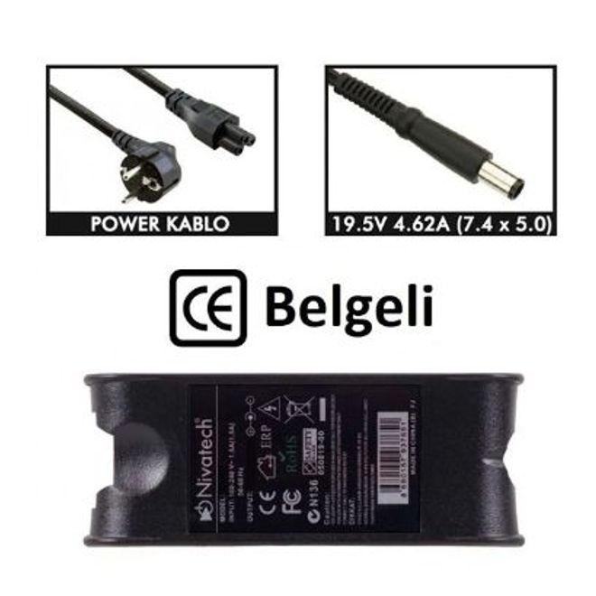 Nivatech BC903 DELL 19,5V 3,34 A (4.5*3.0mm) Adapt