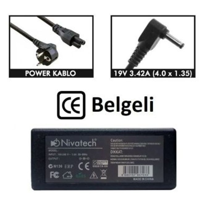 Nivatech BC983 ASUS 19V 6,32A (5,5*2,5mm) TB/Adapt