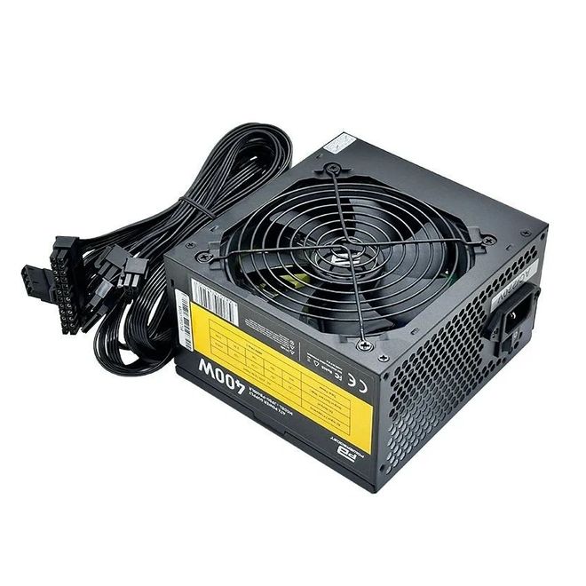 Powerboost 400W P.Supply,12cm Siyah Fan,Kutulu
