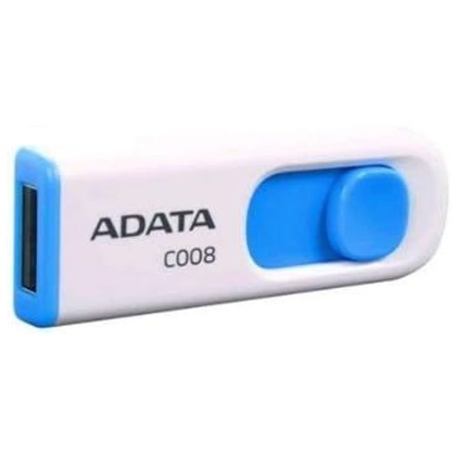 ADATA C008/32GB 32GB USB2.0 BEYAZ MAVİ