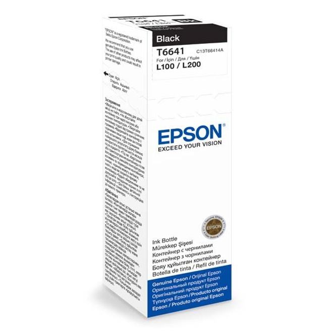 EPSON C13T66414A L210-L550 SİYAH MUREKKEP KARTUŞ