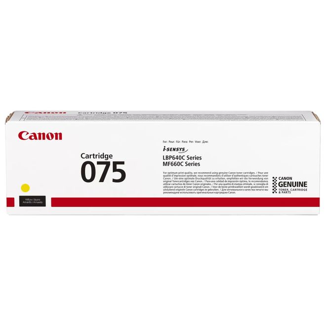 Canon CRG-075 Y Sarı 1300 Sayfa Toner MF664