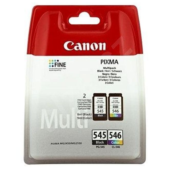 CANON PG-545BK+CL-546 2Lİ PAKET (2450-2550)
