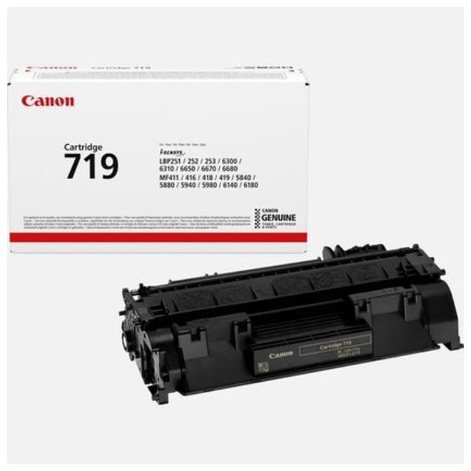 CANON CRG 719BK (5840-6650-5940-5980) SİYAH TONER