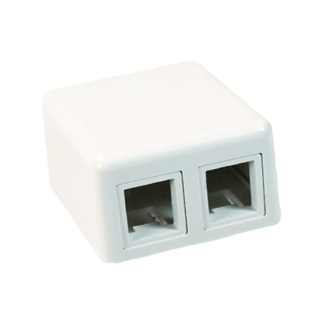 Commscope 1-111669803 2 port sıva üstü plastik