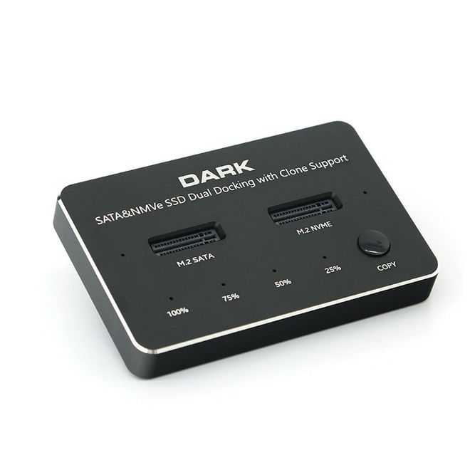 DARK DK-AC-DSDM2C M.2 NVME&SATA SSD İSTASYON,KLON