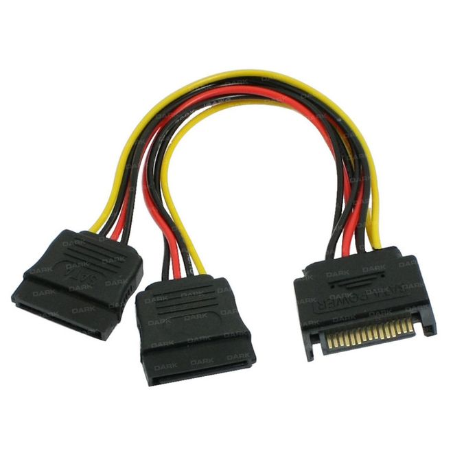 DARK DK-CB-P202 15PIN ERKEK SATA<=>2*15DİŞİ  SATA