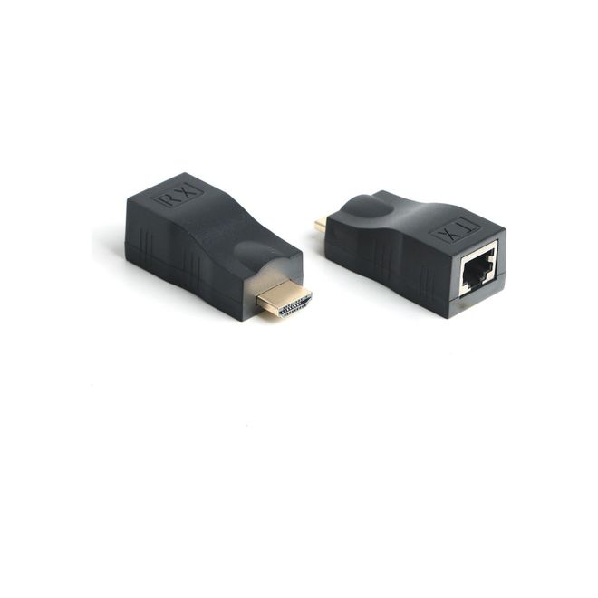 DARK TXHDE301 CAT5e/6=>HDMI UZATMA ADAPTÖRÜ 30m