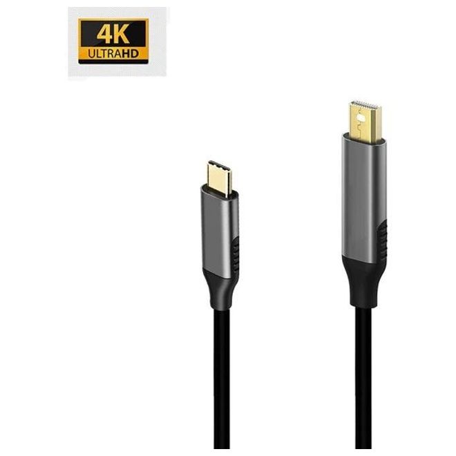 DAYTONA K-02 USB Type-C=>MİNİ DISPLAYPORT ÇEVİRİCİ