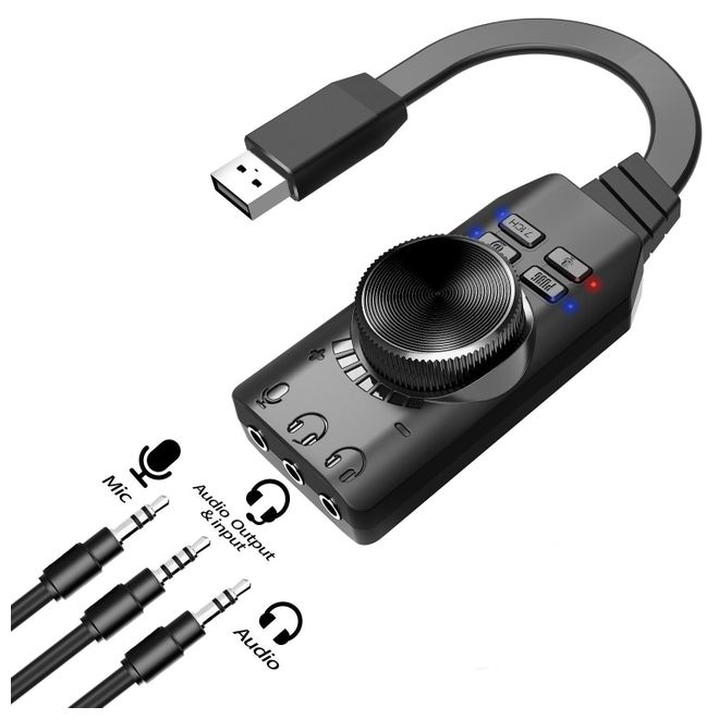 Daytona A4677 Harici USB ses kartı 7.1 dönüştürücü