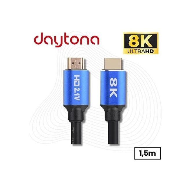 DAYTONA A5094 1,5m HDMI KABLO,8K,UHD 2.1V 48GPS