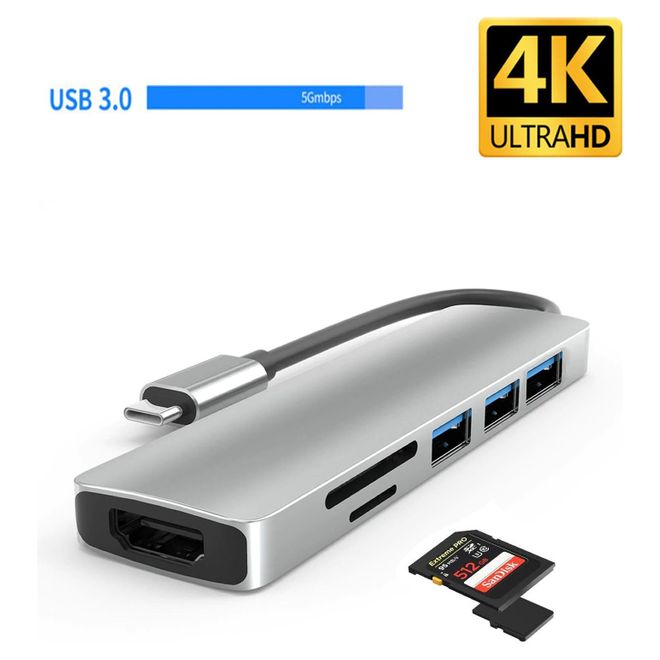 DAYTONA HC-13 6'lı USB Type-C DOCKING STATION