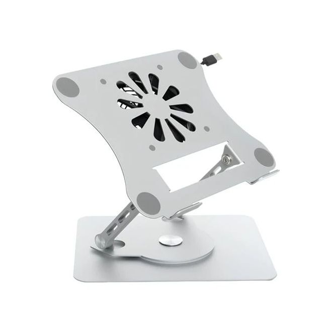 Daytona J41 360° Döner metal fanlı notebook stand,