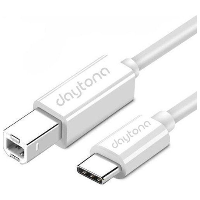 DAYTONA TB1-2-1 USB Type-C=>USB Type-B ÇEVİRİCİ 1m