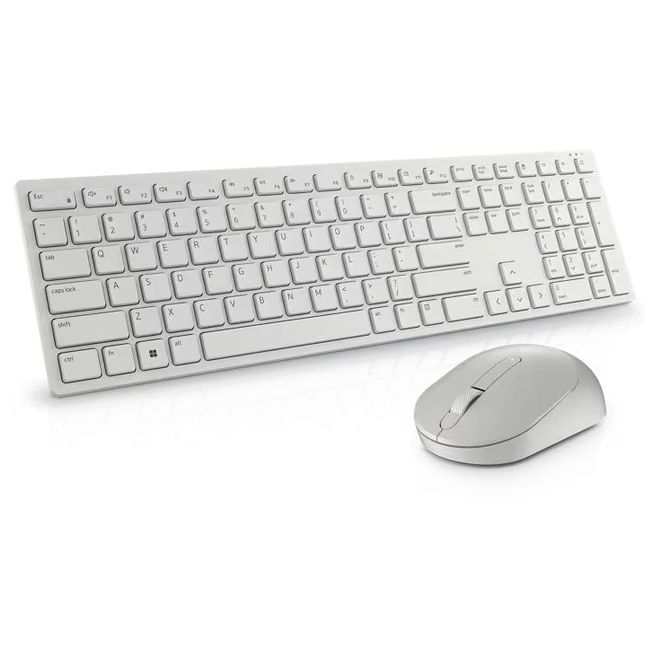 DELL KM5221W Kablosuz Klavye Mouse Set TR-Beyaz
