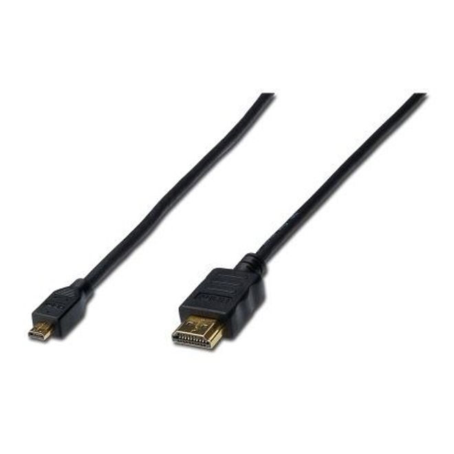 DIGITUS AK-330109-020-S 2,0m MİKRO HDMI HIGH SPEED