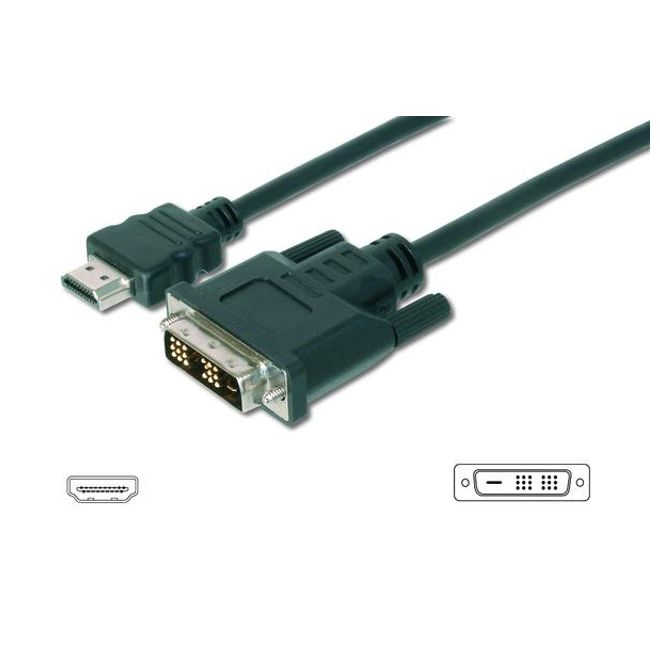 DIGITUS AK-330300-030-S 3.0m HDMI=>DVID18+1 KABLO