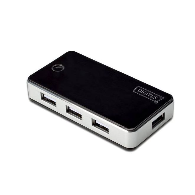 DIGITUS DA-70231 4'LÜ USB 3,0 HUB,SİYAH