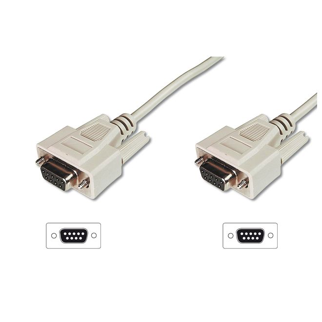 Digitus AK-610106-020-E 2m D-Sub 9D/9D Seri