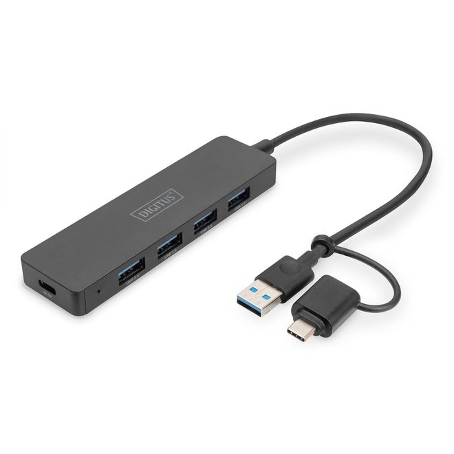 Digitus DA-70235 20cm USB3.0 4'lü ince tip adapt
