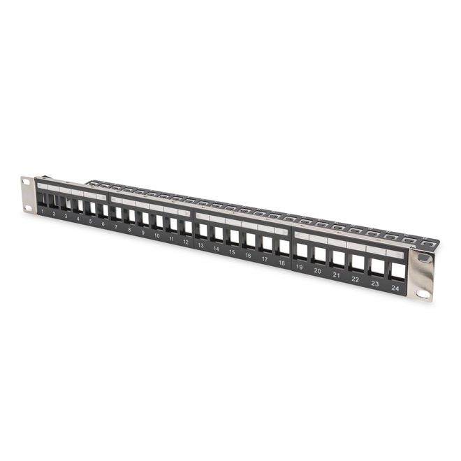 DIGITUS DN-91411-LF 24'lü BOŞ PATCH PANEL ZIRHLI