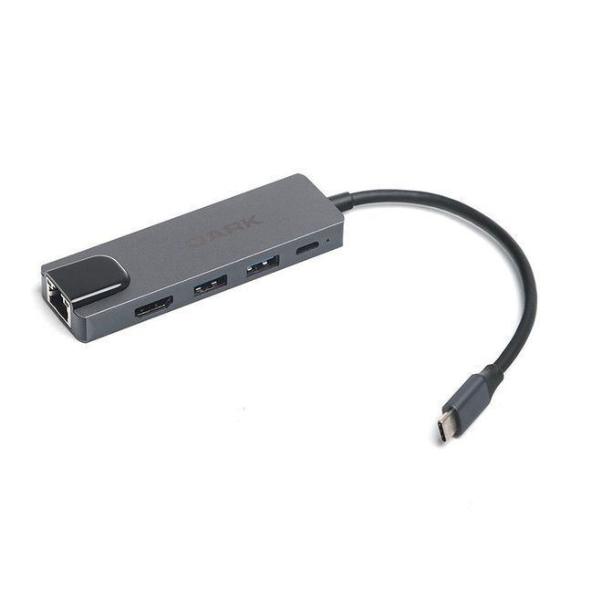 Dark DK-AC-U31X46 TİP-C=>5'li RJ45+HDMI+USB3.0+USB