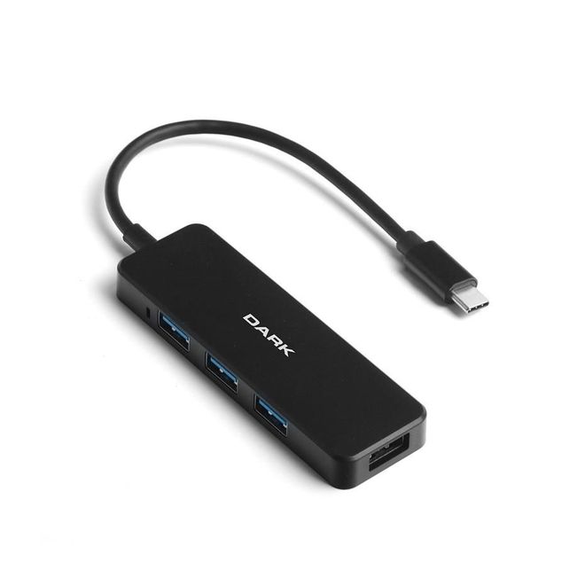 DARK DK-AC-USB31X41A TYPE-C=> 4 PORT USB-A 3.0 HUB