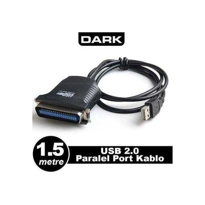 Dark DK-CB-USB2XLPT 1,5m USB=>LPT printer çevirici