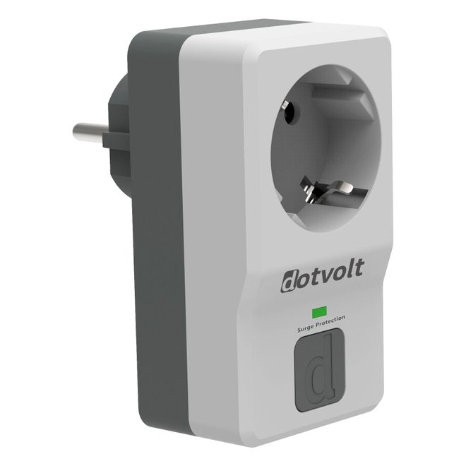 Dotvolt Surge Hunter 1'li Akım Korumalı Priz