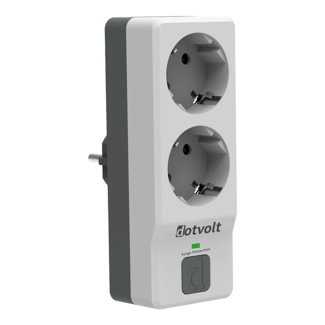 Dotvolt Surge Hunter 2'li Akım Korumalı Priz