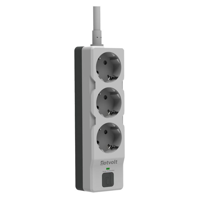 Dotvolt Surge Hunter 3'lü Akım Korumalı Priz