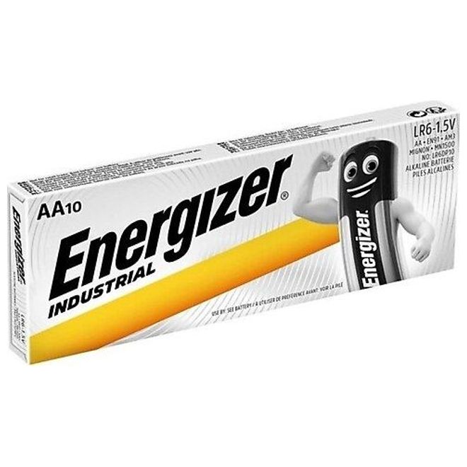 Energizer Industrial Alk AA Dp 10'lu
