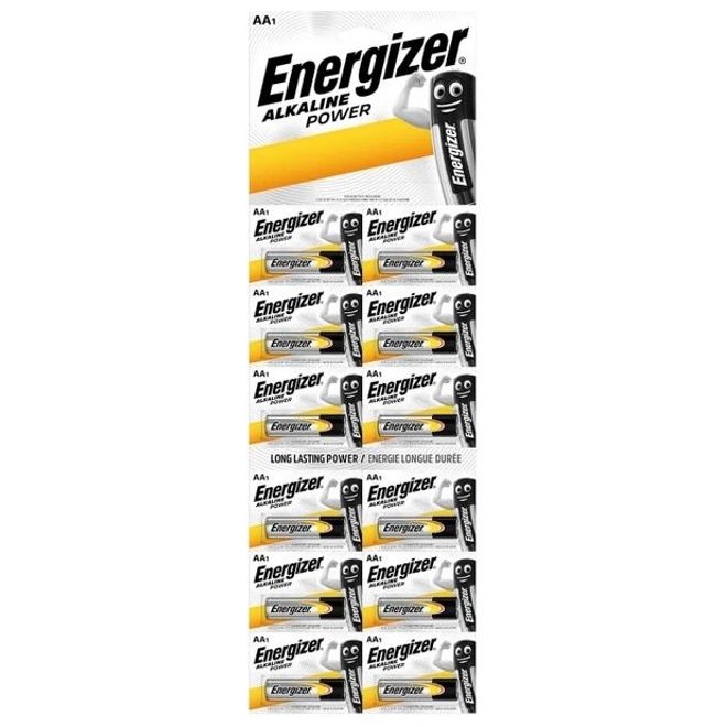 Energizer Power ALK AA BP1X12 SGH - Kartela 12'li