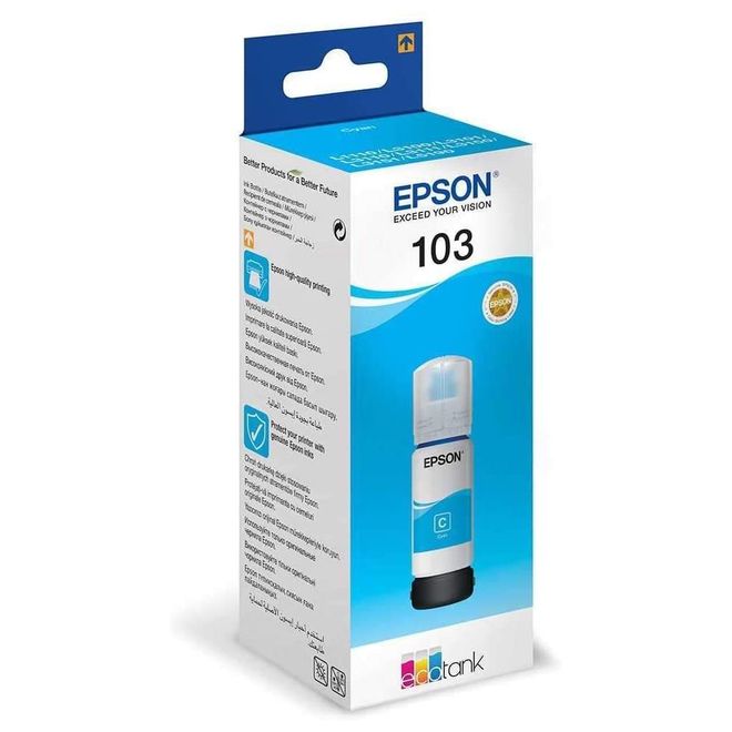 EPSON C13T00S24A 103 ECOTANK MAVİ