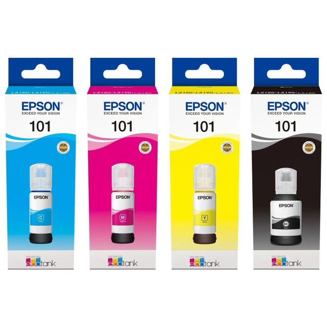 EPSON 101 C/M/Y/BK T03V6 4lü Multipack Kartuş