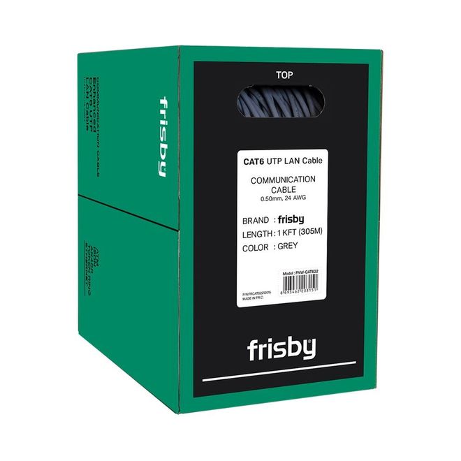 FRISBY FNW-CAT622 305m CAT6 24 AWG UTP KABLO