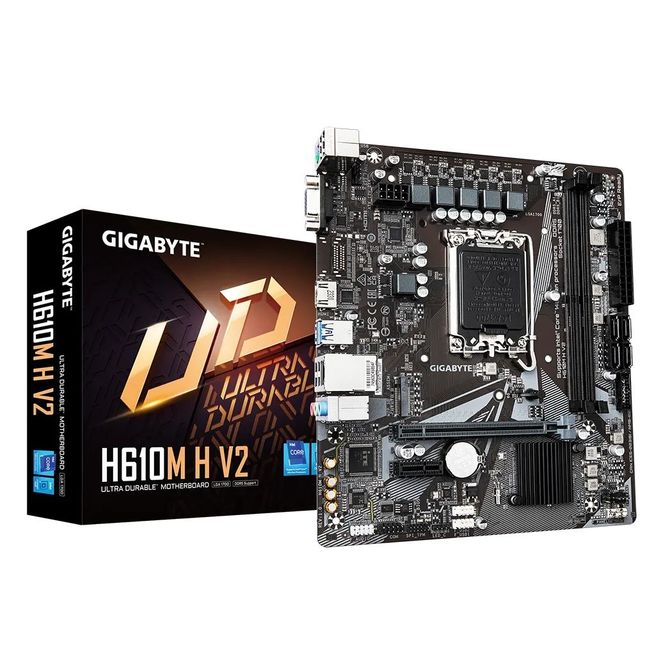 Gigabyte H610M-H V2 1700p Ddr5 Hdmi+Vga M.2