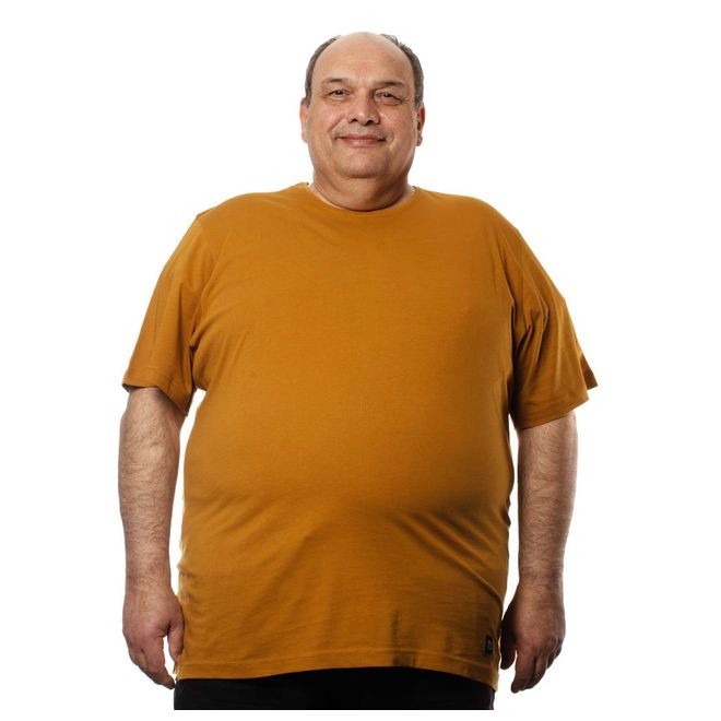 M-221 Erkek T-Shirt Süprem Bisiklet Yaka Kısa Kol