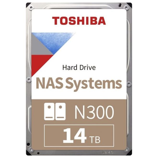 Toshiba N300 Serisi Nas Diski 14Tb HDWG51EUZSVA