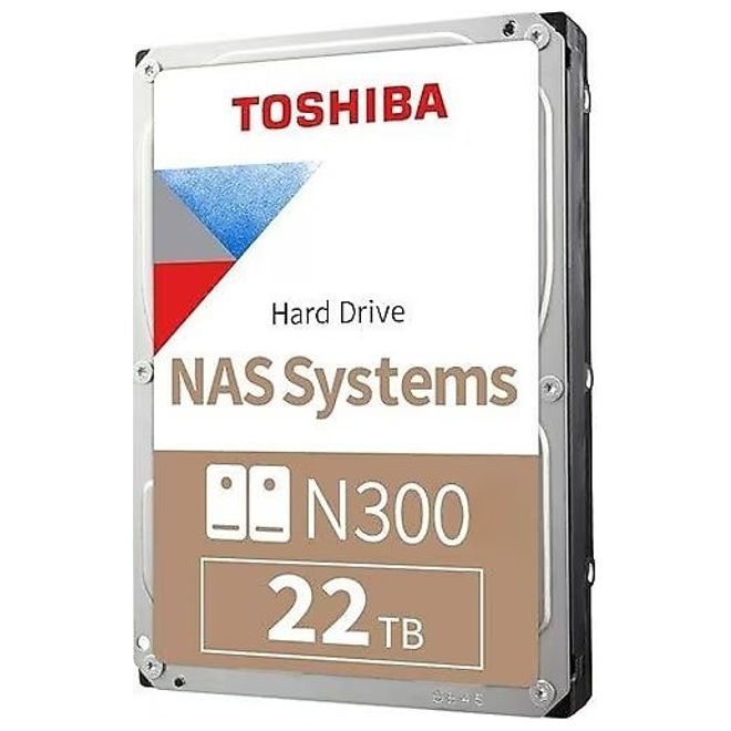 Toshiba N300 Serisi Nas Diski 22Tb HDWG62CUZSVA