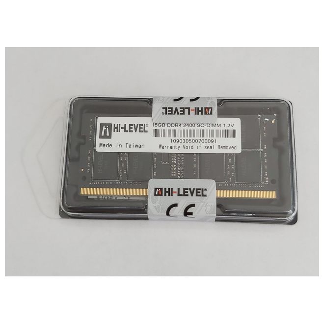 HI-LEVEL 16GB DDR4 2400MHz NOTEBOOK RAM